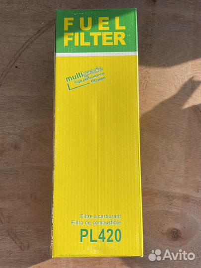Топливный фильтр сепаратор PL 420