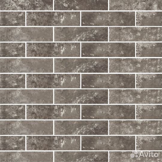 Плитка фасадная клинкерная структурная Paradyz Porti Anthracite, 300*81*9,5 мм, 38.00 шт