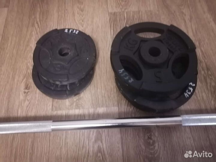 Штанга гриф блины