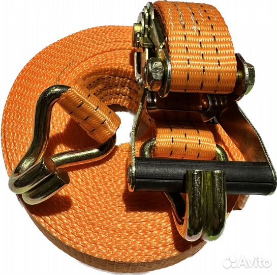 Стяжка груза 3тн 10м усиленный ремень стяжной