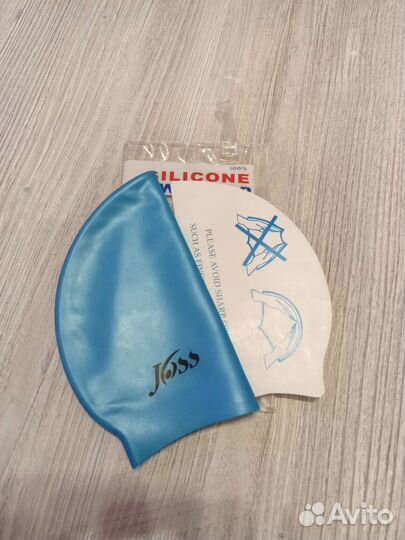 Шапочка для плавания бассейна силиконовая joss