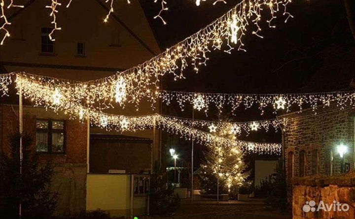 Гирлянда уличная 20м