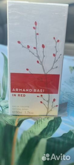 Туалетная и парфюмерная вода Armand basi in red