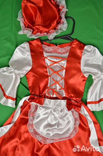 Костюм красной шапочки детский