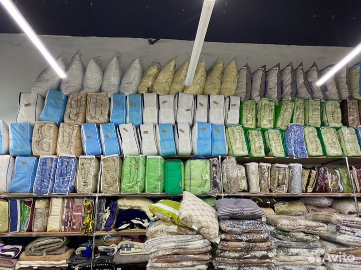 Подушки и одеяло