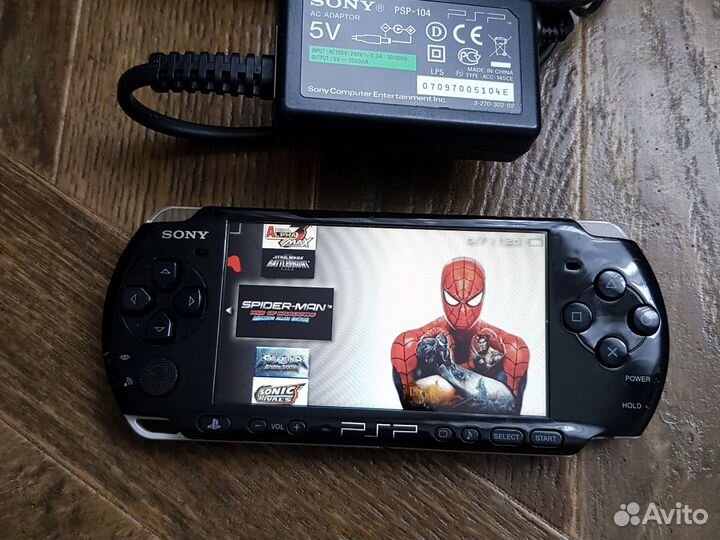 Sony PSP 3008, очень много игр