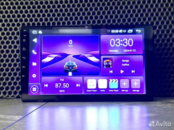 Магнитола 2 din android 9 дюймов