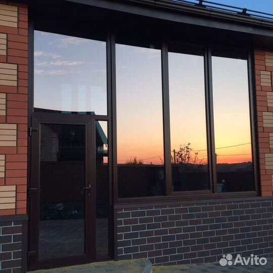 Пластиковые окна. остекление домов