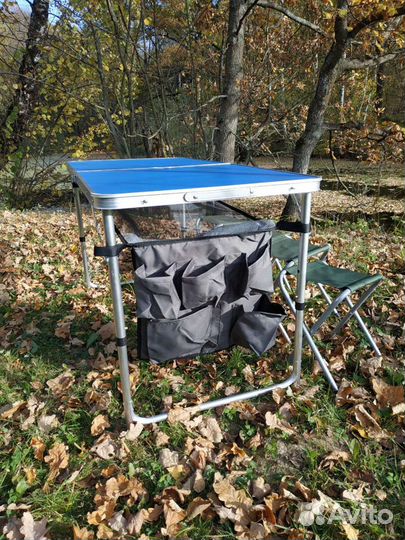 Сетчатая полка под столешницей стола 120х60 см