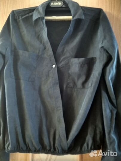 Рубашка чёрная молодёжная