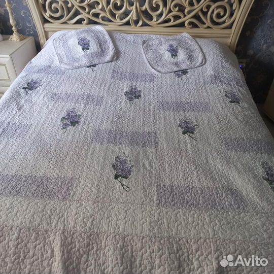 Покрывало на 2 х спальную кровать бу