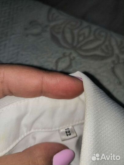 Школьное платье синее