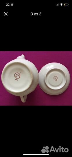 Сервис чайный 6 персон новый