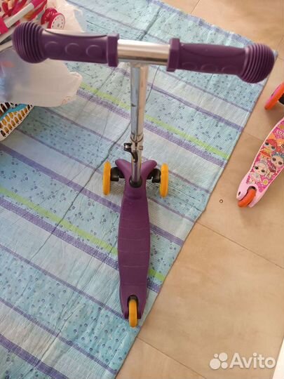 Самокат детский трехколесный