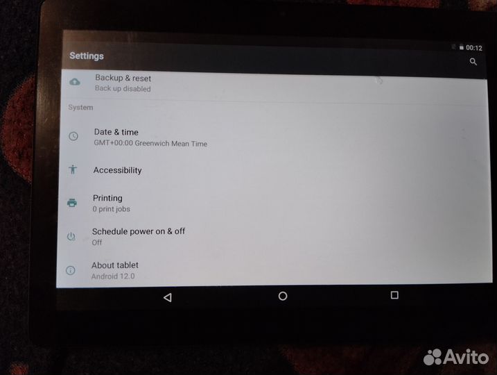 Планшет X1'10