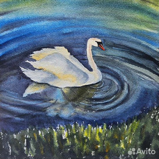 Картины акварель