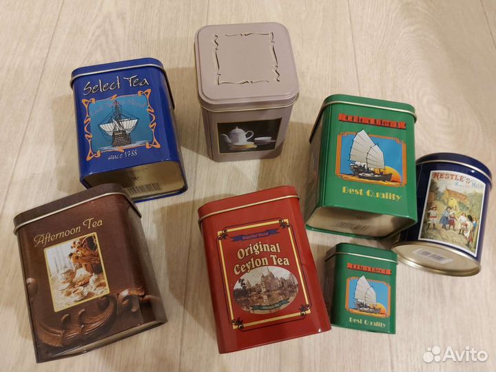 Баночки для чая, кофе, специй, подарок, сувенир