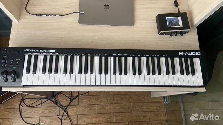Миди-клавиатура m-audio keystation 61