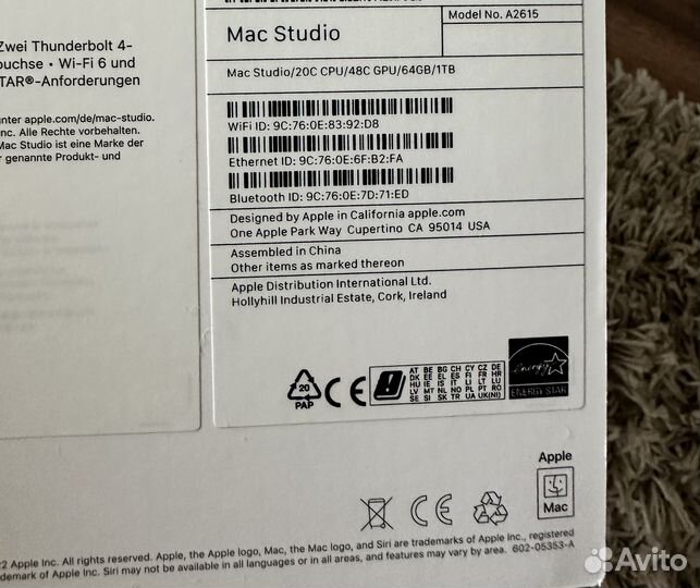 Mac studio m1 ultra