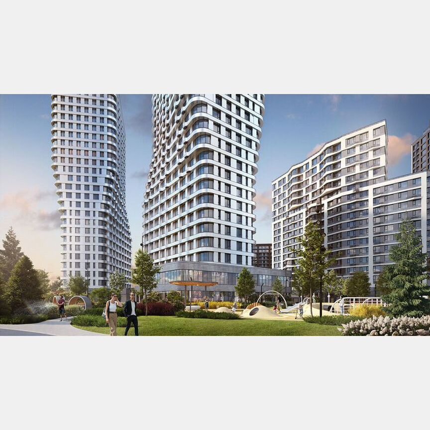 2-к. квартира, 62,8 м², 19/25 эт.