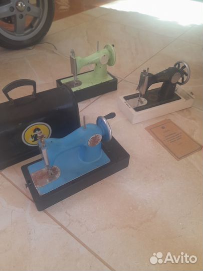 Швейные машинки детские СССР