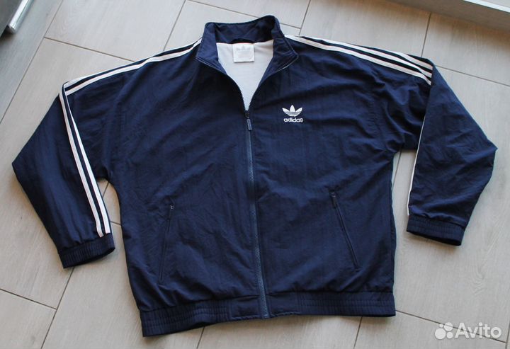 Винтажная олимпийка adidas 80-90х строгий размер L