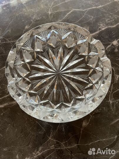 Пепельница хрусталь СССР