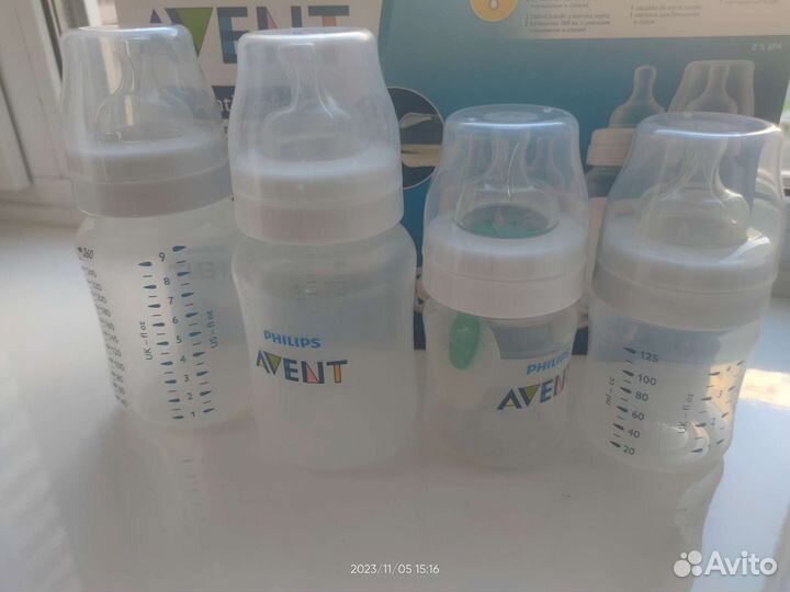 Бутылочки для кормления Phillips avent