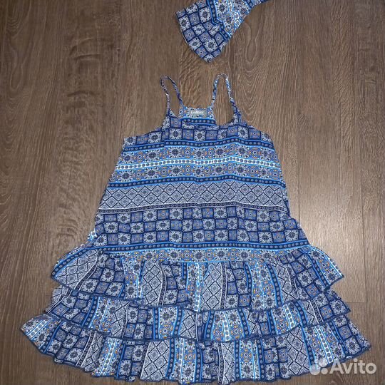 Пакетом летняя одежда Gulliver, Next р.134