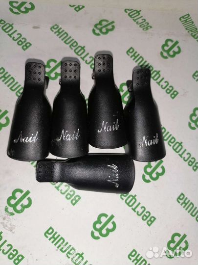 Зажим-клипса для снятия гель-лака