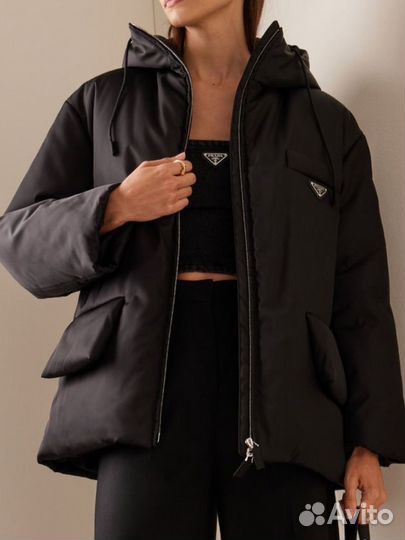 Новый пуховик prada оригинал