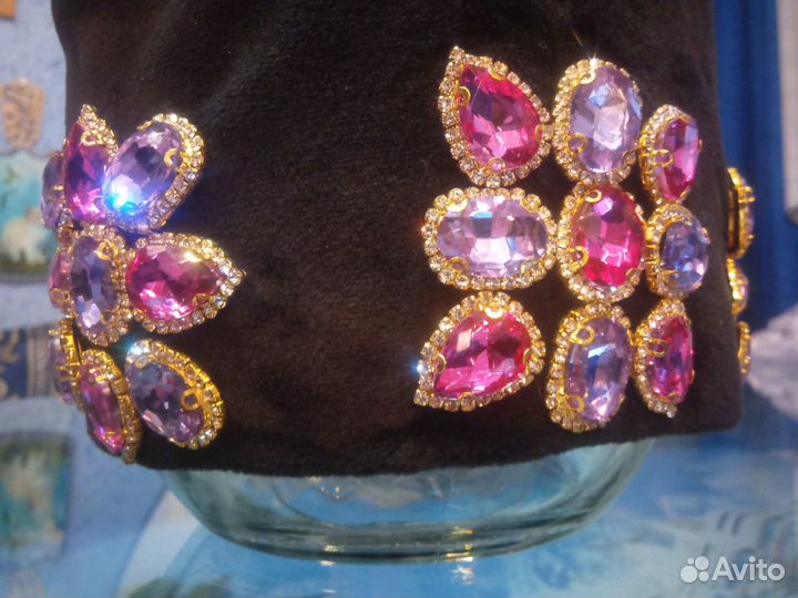 Шапка+перчатки(Авторская ручная работа)