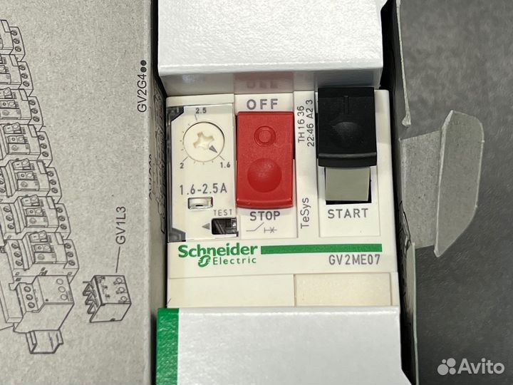 Автомат Schneider GV2ME07 новый, 10 шт