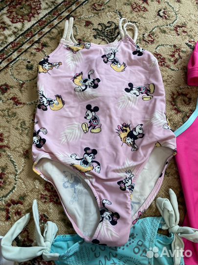 Пакетом Купальники для девочки 86-92, шапочка