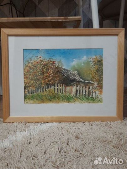 Картина акварелью 
