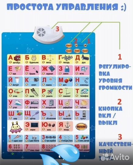 Говорящая азбука мой первый