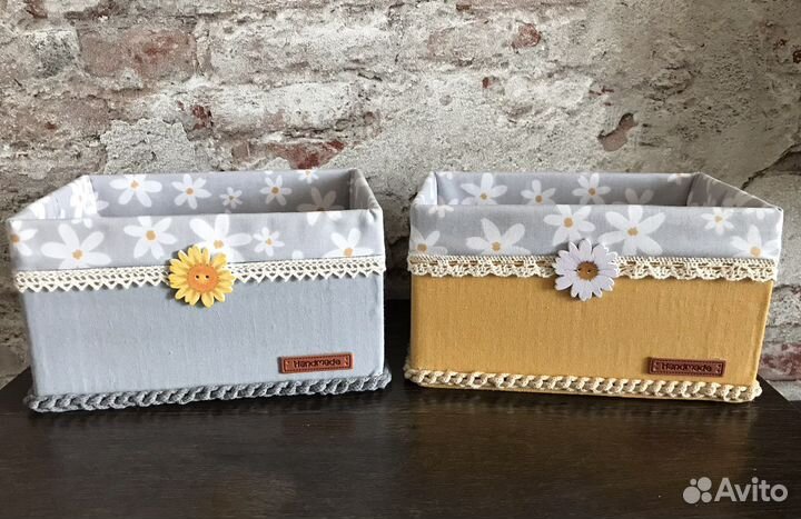 Интерьерные коробочки-органайзеры