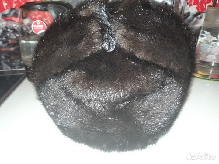 Норковая шапка мужская