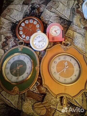 Часы СССР настенные