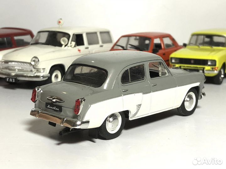 Модель автомобиля Москвич 407 деа 1:43