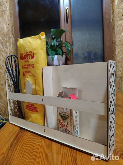 Полка деревянная 2х.размеров