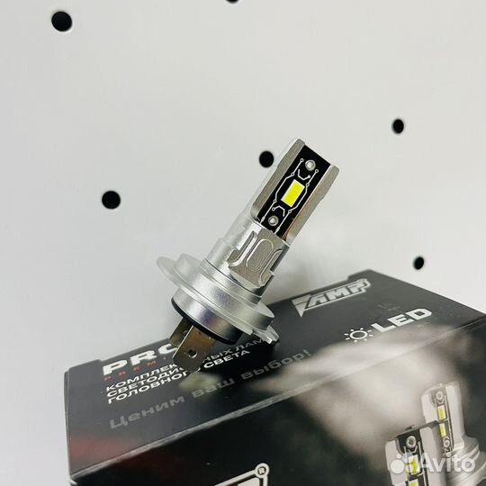 Светодиодные лампы h7 размер штатной