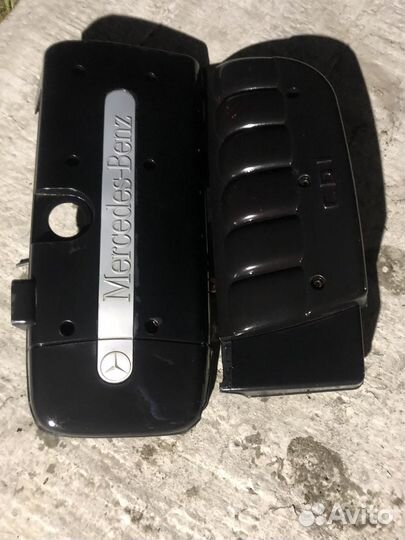 Облицовка двигателя мерседес w220 320cdi