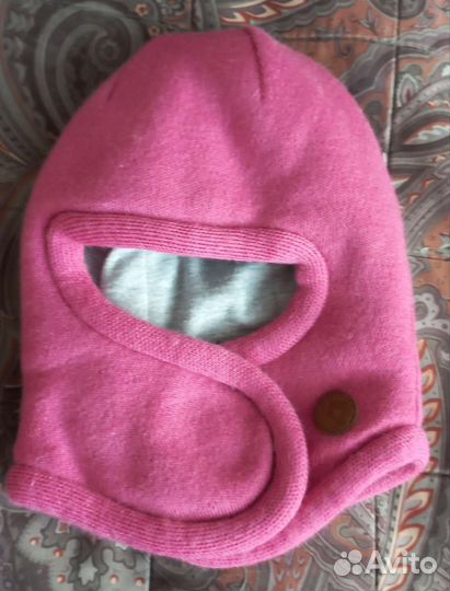 Шапка шлем для девочек Nels 38-40