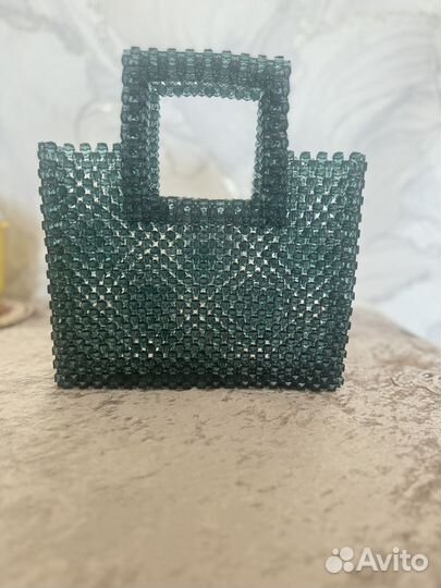 Сумка из бусин ручной работы