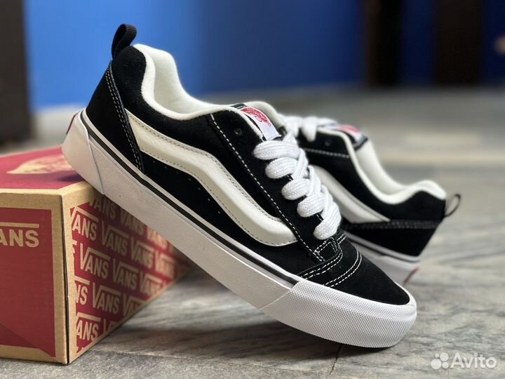 Кеды Vans knu skool черные 36 - 40