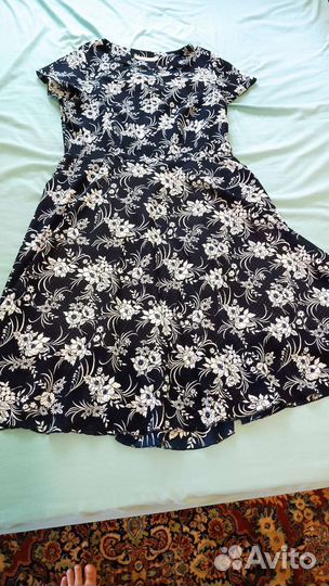 Платье женское летнее хлопок 48 50