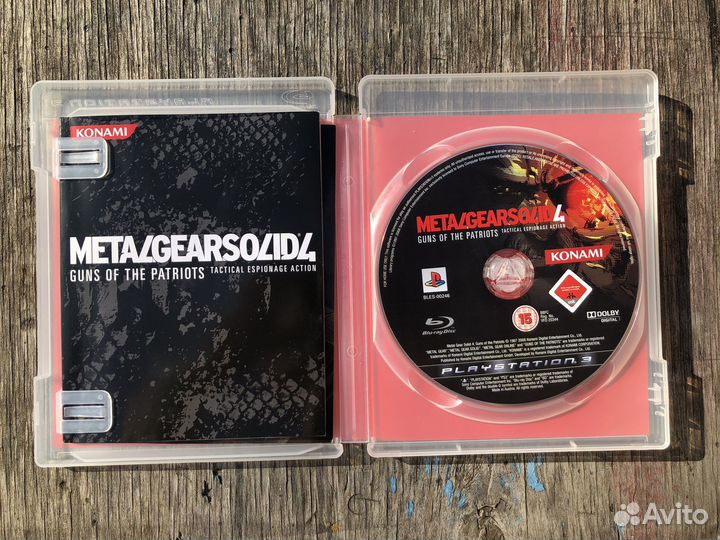 4 оригинальных дисков для PS3 с Германии