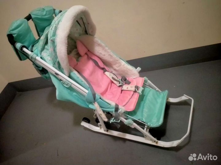 Коляска санки