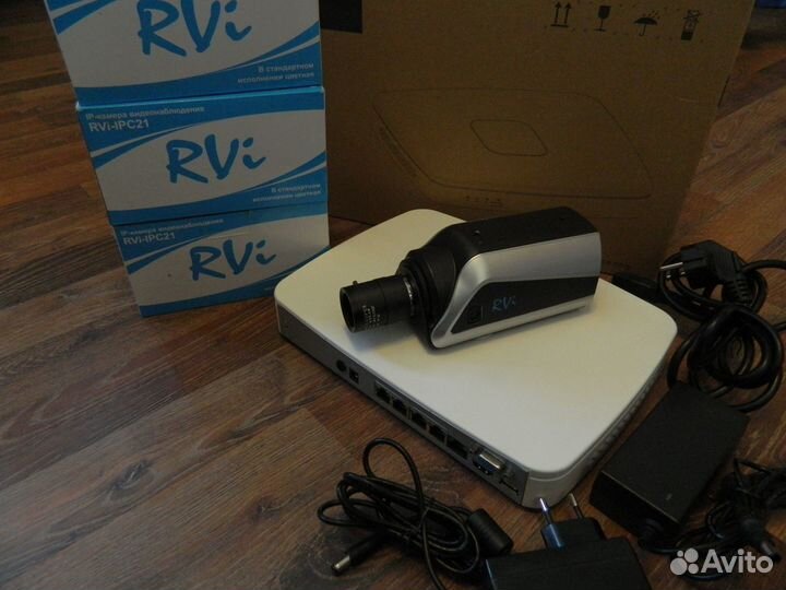 Комплект видеонаблюдения на 4 ip видеокамеры